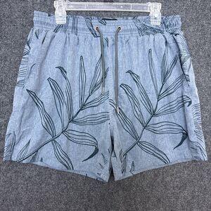 Swannies Mens Swim Trunks Blue XL Beach Vacation Palms